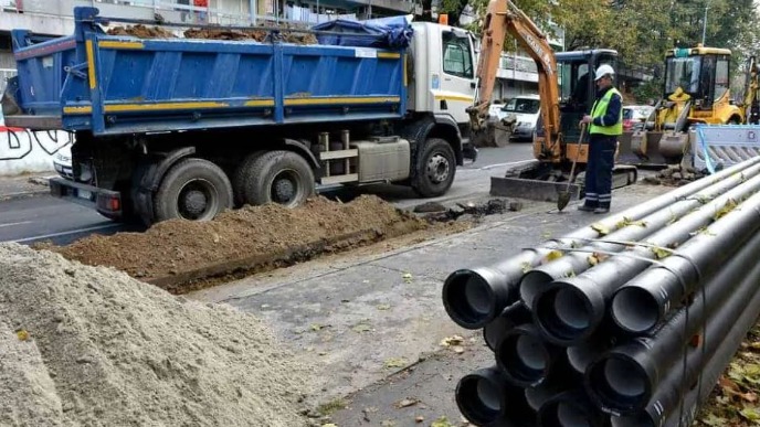 Deo Novog Sada bez vode